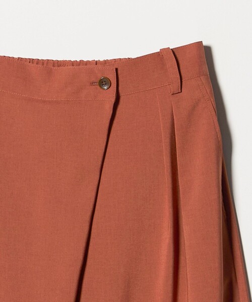 green label relaxing(グリーンレーベルリラクシング)の「ラップ ワイド パンツ(その他パンツ・レディース・ブラック/ベージュ/ダークオレンジ・36/38)」の18枚目の写真