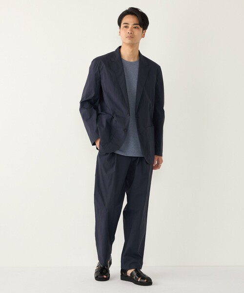 SHIPS Colors（シップス カラーズ）の「SHIPS Colors:〈洗濯機可能〉ダントツ撥水(R) パンツ(セットアップ対応)◇（その他パンツ・メンズ・ネイビー/カーキ・MEDIUM/SMALL/X-LARGE/LARGE）」の7枚目の写真