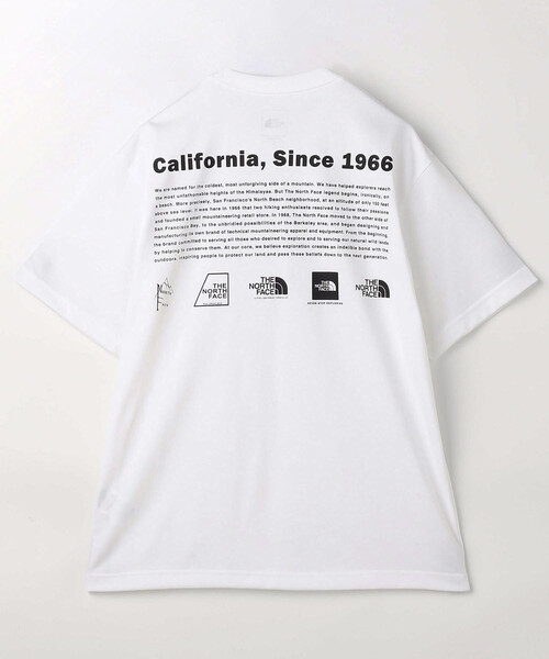Firsthand（ファーストハンド）の「THE NORTH FACE/ザ・ノース・フェイス Historical Logo Tee / ヒストリカル ロゴ Tシャツ / NT32407（Tシャツ/カットソー・メンズ・ネイビー/パープル/ブラック/ホワイト/ライトグレー・MEDIUM/XX-LARGE/X-LARGE/LARGE）」の2枚目の写真