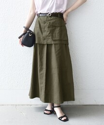 ラップスカート 巻きスカート コットン」に該当するファッション通販
