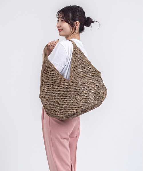 セール】【MADE IN MADA /メイドインマダ】かごバッグ ラフィア トート