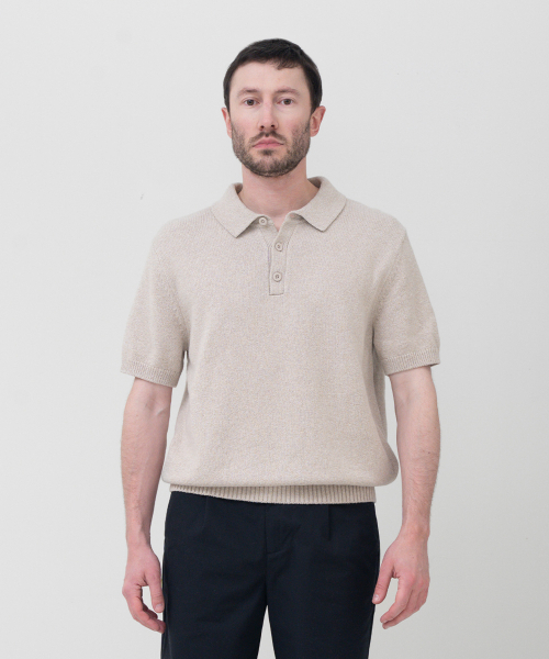 UPW спортивный поло‑футболка короткий рукав Light Beige
