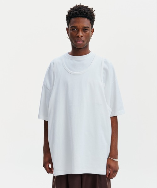 COOTIE PRODUCTIONS（クーティープロダクションズ）の「Open End Yarn Error Fit Tank Top（タンクトップ・メンズ・グレー系その他/ブラック/ホワイト・LARGE/MEDIUM/SMALL）」の5枚目の写真