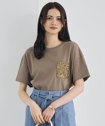 スパングルポケットTシャツ