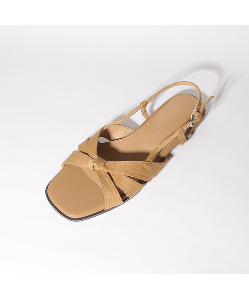 APTO(アプト)の「ラメズ サンダル AHSS011(サンダル・レディース・ブラック/Beige・23cm/23.5cm/24cm/24.5cm/25cm)」の1枚目の写真