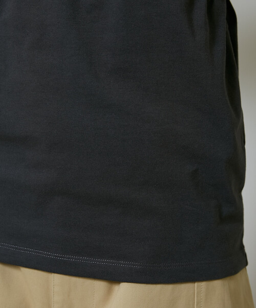 PUBLUX（パブリュクス）の「PUBLUX/パブリュクス ＜セットアイテム＞チビブラ セット Tシャツ　限定展開（Tシャツ/カットソー・レディース・オフホワイト/グレー/チャコールグレー・ﾌﾘ-）」の7枚目の写真