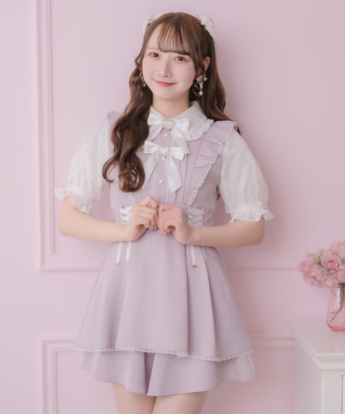 ROJITA(ロジータ)の「ダブルブローチセットアップ(セットアップ・レディース・ピンク/その他/ブラック・FREE)」の12枚目の写真