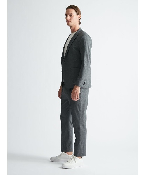 AOURE(アウール)の「F.DOTTI セットアップパンツ(スラックス・メンズ・ライトグレー/ネイビー/チャコールグレー・MEDIUM/LARGE/SMALL/X-LARGE)」の9枚目の写真