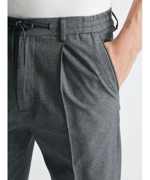 AOURE(アウール)の「F.DOTTI セットアップパンツ(スラックス・メンズ・ライトグレー/ネイビー/チャコールグレー・MEDIUM/LARGE/SMALL/X-LARGE)」の16枚目の写真