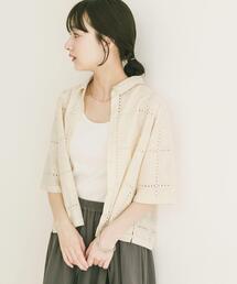 ITEMS URBANRESEARCH | ブロックレースシャツ(シャツ/ブラウス)