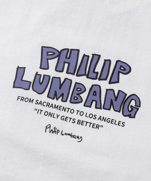 Philip Lumbang(フィリップランバン)の「【h】〔Philip Lumbang/フィリップランバン〕アソートアート プリント リラックスフィット 半袖Tシャツ(Tシャツ/カットソー・メンズ・ブラック系1/ホワイト系4/ブラック系2/ホワイト系3/ホワイト系2/ホワイト系1/ブラック系3/ブラック系4・LARGE/MEDIUM)」の17枚目の写真