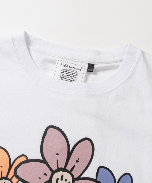 Philip Lumbang(フィリップランバン)の「【h】〔Philip Lumbang/フィリップランバン〕アソートアート プリント リラックスフィット 半袖Tシャツ(Tシャツ/カットソー・メンズ・ブラック系1/ホワイト系4/ブラック系2/ホワイト系3/ホワイト系2/ホワイト系1/ブラック系3/ブラック系4・LARGE/MEDIUM)」の21枚目の写真
