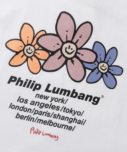 Philip Lumbang(フィリップランバン)の「【h】〔Philip Lumbang/フィリップランバン〕アソートアート プリント リラックスフィット 半袖Tシャツ(Tシャツ/カットソー・メンズ・ブラック系1/ホワイト系4/ブラック系2/ホワイト系3/ホワイト系2/ホワイト系1/ブラック系3/ブラック系4・LARGE/MEDIUM)」の22枚目の写真