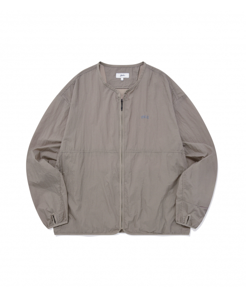 YALE（イェール）の「[ONEMILE WEAR] コンフォートバックフルノーカラージャケット ブラウン（ナイロンジャケット・レディース・その他・SMALL/MEDIUM/WS/X-LARGE/LARGE/XX-LARGE）」の2枚目の写真