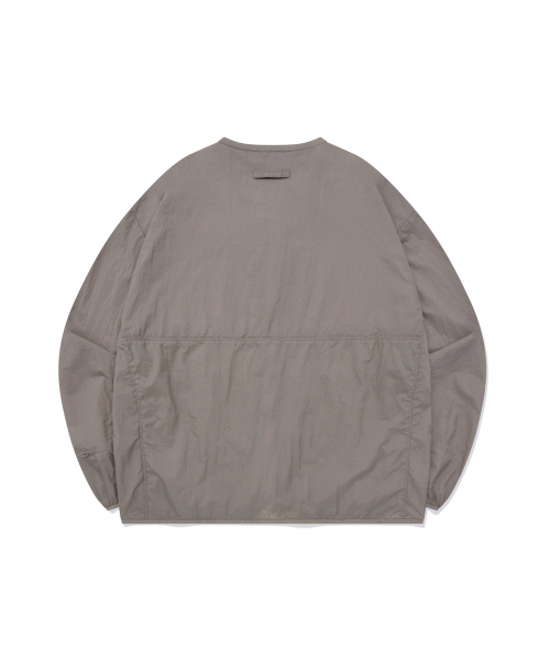 YALE（イェール）の「[ONEMILE WEAR] コンフォートバックフルノーカラージャケット ブラウン（ナイロンジャケット・レディース・その他・SMALL/MEDIUM/WS/X-LARGE/LARGE/XX-LARGE）」の3枚目の写真