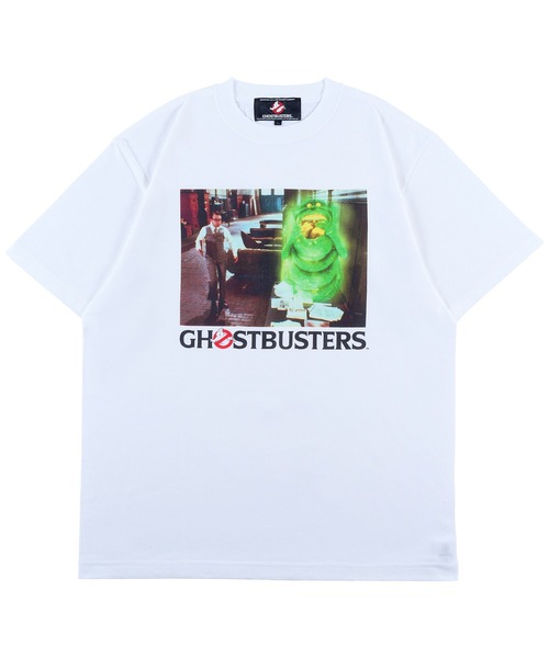 MEDICOM TOY(メディコムトイ)の「MLE × GHOSTBUSTERS SLIMER T-SHIRT(Tシャツ/カットソー・メンズ・ホワイト/ブラック・SMALL/MEDIUM/LARGE/X-LARGE)」の2枚目の写真