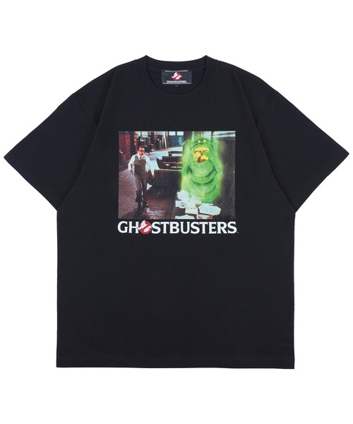 MEDICOM TOY(メディコムトイ)の「MLE × GHOSTBUSTERS SLIMER T-SHIRT(Tシャツ/カットソー・メンズ・ホワイト/ブラック・SMALL/MEDIUM/LARGE/X-LARGE)」の1枚目の写真