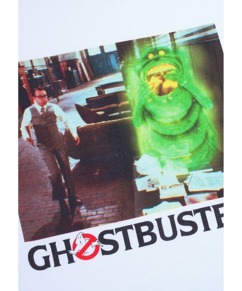 MEDICOM TOY(メディコムトイ)の「MLE × GHOSTBUSTERS SLIMER T-SHIRT(Tシャツ/カットソー・メンズ・ホワイト/ブラック・SMALL/MEDIUM/LARGE/X-LARGE)」の4枚目の写真