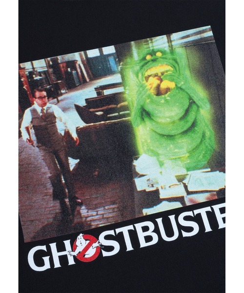MEDICOM TOY(メディコムトイ)の「MLE × GHOSTBUSTERS SLIMER T-SHIRT(Tシャツ/カットソー・メンズ・ホワイト/ブラック・SMALL/MEDIUM/LARGE/X-LARGE)」の3枚目の写真