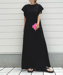 Q | COOLカノコロングワンピース(ワンピース)