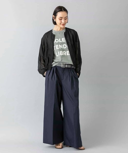 MICHEL KLEIN（ミッシェル・クラン）の「[セットアップ対応]メッシュブルゾン（ブルゾン・レディース・ブラック・38/40）」の16枚目の写真