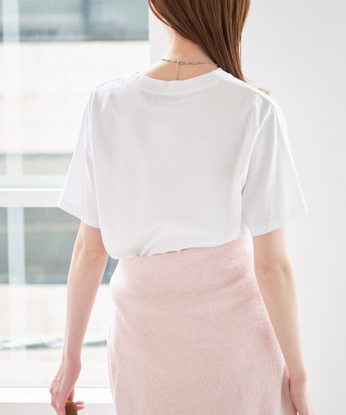 U by SPICK&SPAN（ユーバイスピックアンドスパン）の「TRICOMER/トリコメル UNE FEMME EST FEMME-2 TEE（Tシャツ/カットソー・レディース・ホワイト・FREE）」の10枚目の写真