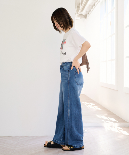 U by SPICK&SPAN（ユーバイスピックアンドスパン）の「TRICOMER/トリコメル UNE FEMME EST FEMME-2 TEE（Tシャツ/カットソー・レディース・ホワイト・FREE）」の16枚目の写真