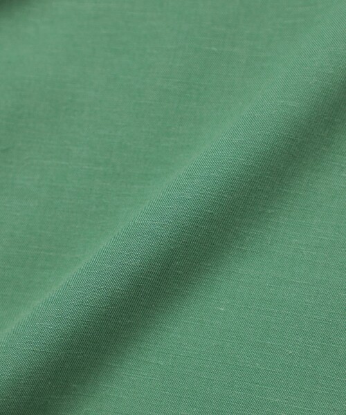 MACKINTOSH PHILOSOPHY(マッキントッシュ フィロソフィー)の「GREY LABEL リネンミックスオープンカラーシャツ(シャツ/ブラウス・レディース・グリーン/ブラック・2/6)」の11枚目の写真