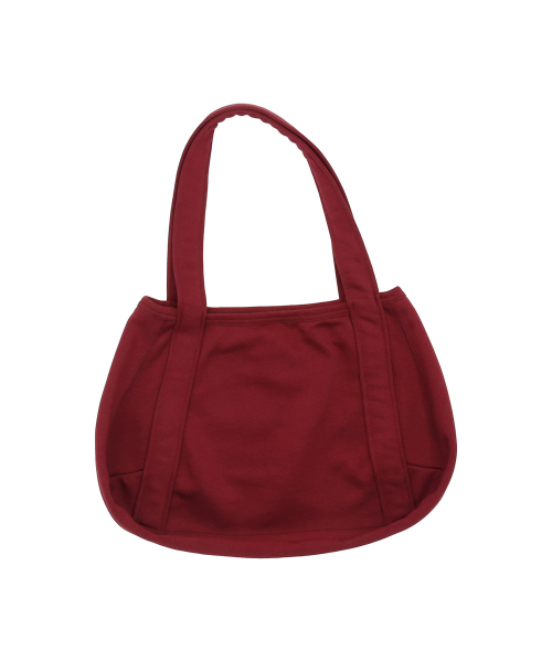 KIJIKO(キジコ)の「Ke907. Easy Slouchy Sweat Bag Burgundy(ショルダーバッグ・レディース・バーガンディー・FREE)」の2枚目の写真