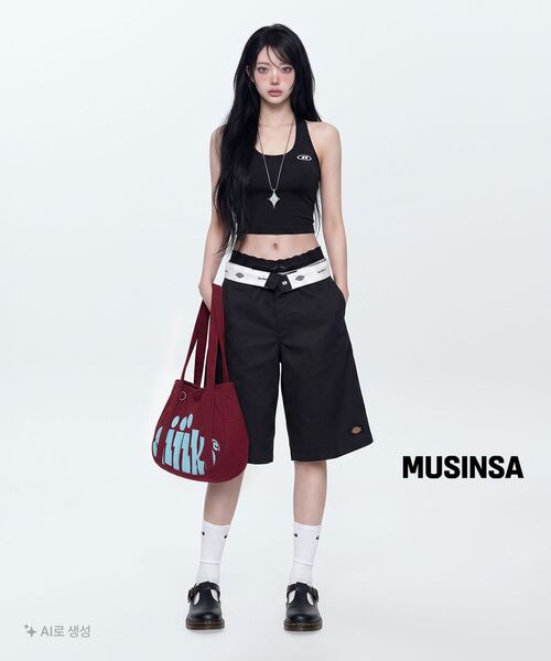 KIJIKO(キジコ)の「Ke907. Easy Slouchy Sweat Bag Burgundy(ショルダーバッグ・レディース・バーガンディー・FREE)」の13枚目の写真