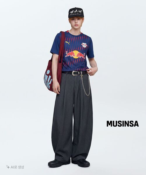 KIJIKO(キジコ)の「Ke907. Easy Slouchy Sweat Bag Burgundy(ショルダーバッグ・レディース・バーガンディー・FREE)」の17枚目の写真