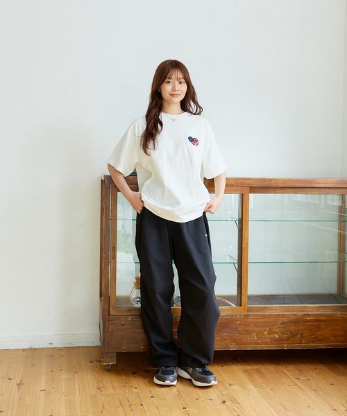 kaoyorinakami(カオヨリナカミ)の「american rabbit tee / アメリカラビットTシャツ(Tシャツ/カットソー・メンズ・ホワイト/ブラック・SMALL/MEDIUM/LARGE/X-LARGE)」の4枚目の写真