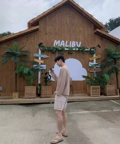 WESTBOY(ウエストボーイ)の「ストリート カーゴポケット ドローコード ショーツ WO26S14PT05(その他パンツ・メンズ・ブラック/ベージュ/ホワイト・L/M/XL)」の22枚目の写真