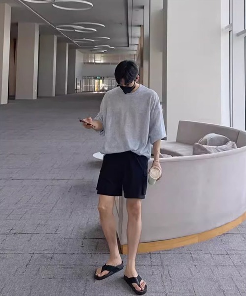 WESTBOY(ウエストボーイ)の「ストリート カーゴポケット ドローコード ショーツ WO26S14PT05(その他パンツ・メンズ・ブラック/ベージュ/ホワイト・L/M/XL)」の11枚目の写真