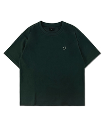 スマイルロゴ半袖Tシャツ LQ7TU436_DARK GREEN