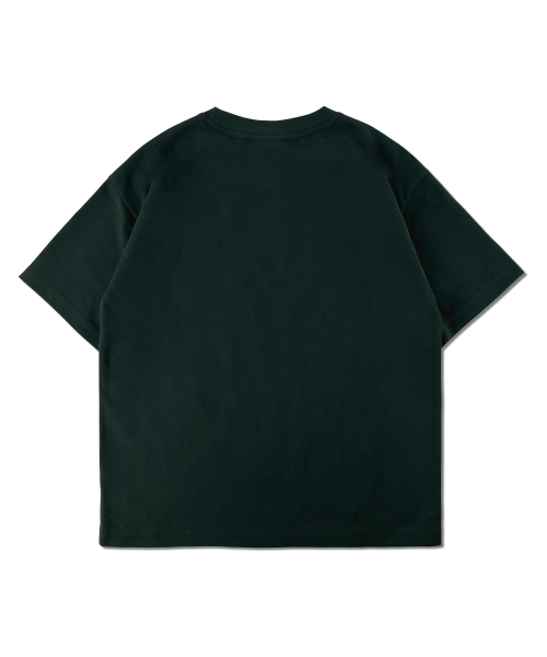 ANNOYED(アノイド)の「スマイルロゴ半袖Tシャツ LQ7TU436_DARK GREEN(Tシャツ/カットソー・メンズ・その他・95/100/105)」の2枚目の写真