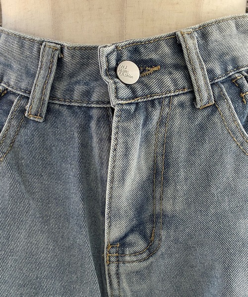 meJane(ミージェーン)の「ロープアップ デニムショートパンツ(デニムパンツ・レディース・ブルー/ブラック・L/M/S)」の12枚目の写真