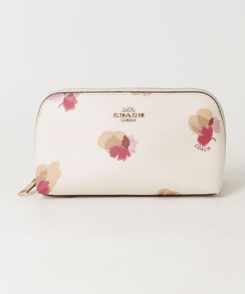 COACH　キノコ柄刺繍ポーチ ブランド古着】ポーチ（ポーチ）｜COACH（コーチ）のファッション通販