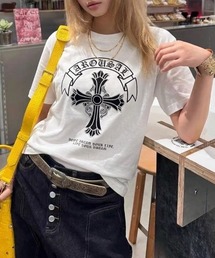 LAC-VERT | クロスプリントＴシャツ(Tシャツ/カットソー)