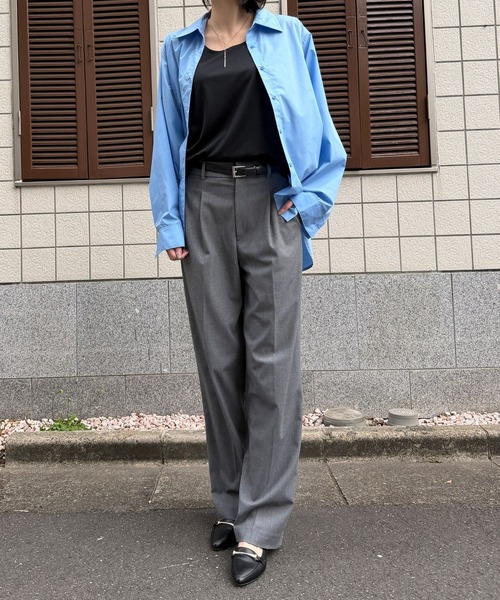 etre pret（エトレプレ）の「多機能ラウンドネック半袖カットソー（Tシャツ/カットソー・レディース・ブラック・7号/9号/11号/13号/15号）」の14枚目の写真