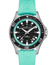 HAMILTON [ハミルトン] 腕時計 Khaki Navy （カーキ ネイビー） Scuba 自動巻き 40MM ブラック×ブルー