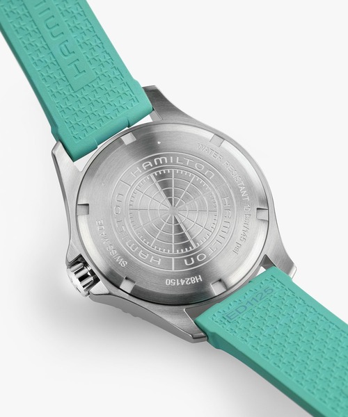 HAMILTON（ハミルトン）の「HAMILTON [ハミルトン] 腕時計 Khaki Navy （カーキ ネイビー） Scuba 自動巻き 40MM ブラック×ブルー（アナログ腕時計・メンズ・ブラック・FREE）」の4枚目の写真