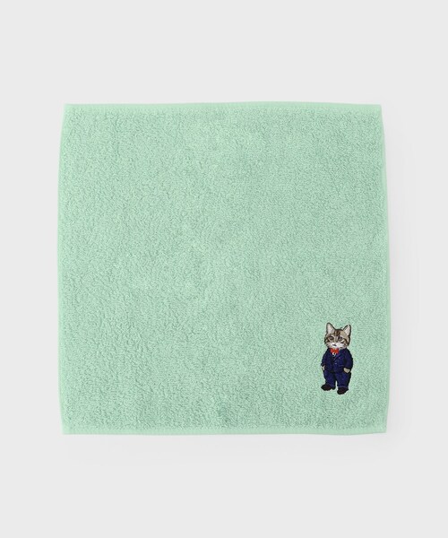 アニマル刺繍 今治タオルハンカチ（ハンカチ/ハンドタオル）｜THE SHOP