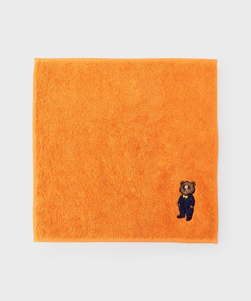 THE SHOP TK (ザ ショップ ティーケー )の「アニマル刺繍 今治タオルハンカチ(ハンカチ/ハンドタオル・メンズ・オレンジ/グリーン系/ネイビー系2・00)」の4枚目の写真