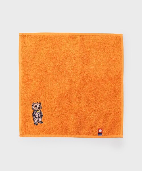 THE SHOP TK (ザ ショップ ティーケー )の「アニマル刺繍 今治タオルハンカチ(ハンカチ/ハンドタオル・メンズ・オレンジ/グリーン系/ネイビー系2・00)」の5枚目の写真