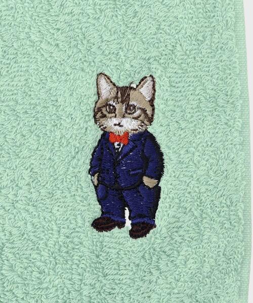 THE SHOP TK (ザ ショップ ティーケー )の「アニマル刺繍 今治タオルハンカチ(ハンカチ/ハンドタオル・メンズ・オレンジ/グリーン系/ネイビー系2・00)」の9枚目の写真