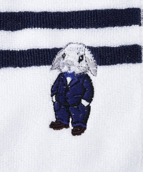 THE SHOP TK (ザ ショップ ティーケー )の「アニマル刺繍 今治タオルハンカチ(ハンカチ/ハンドタオル・メンズ・オレンジ/グリーン系/ネイビー系2・00)」の10枚目の写真