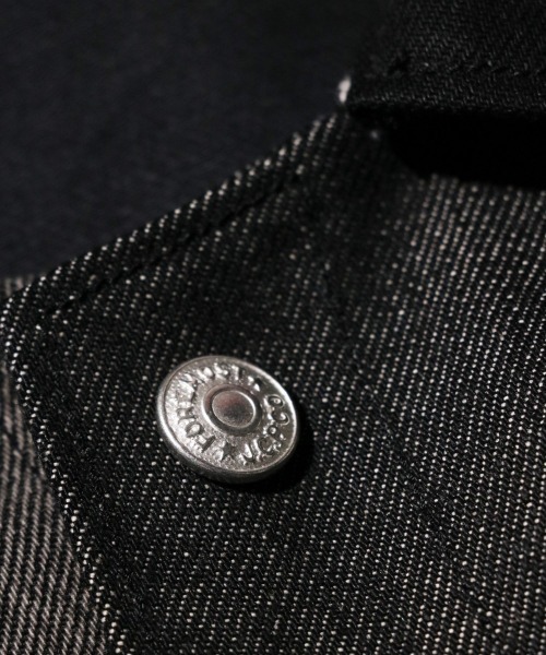 C.E.L.STORE（セルストア）の「THRIFTY LOOK / スリフティールック LEVI'S PLEATS JACKET リーバイス リメイク プリーツジャケット（ブルゾン・メンズ・ブラック・ONE SIZE）」の6枚目の写真