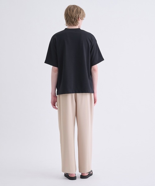 CULLNI(クルニ)の「【CULLNI】CULLNI Logo Embroidery Ponte Rome Pullover(Tシャツ/カットソー・メンズ・タン/ブラック・1/2)」の15枚目の写真