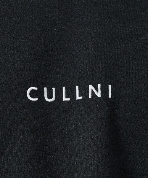CULLNI(クルニ)の「【CULLNI】CULLNI Logo Embroidery Ponte Rome Pullover(Tシャツ/カットソー・メンズ・タン/ブラック・1/2)」の9枚目の写真